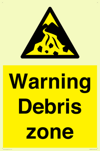 WV10361: Warning Debris zone