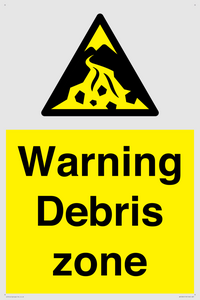WV10361: Warning Debris zone