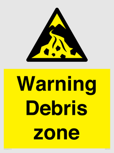 WV10361: Warning Debris zone