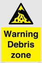 WV10361: Warning Debris zone