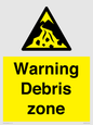 WV10361: Warning Debris zone