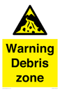 WV10361: Warning Debris zone