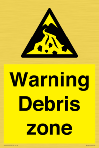 WV10361: Warning Debris zone