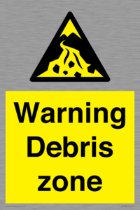 WV10361: Warning Debris zone
