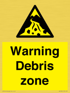 WV10361: Warning Debris zone
