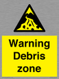 WV10361: Warning Debris zone