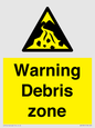 WV10361: Warning Debris zone