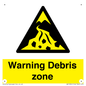 WV10361: Warning Debris zone