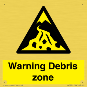 WV10361: Warning Debris zone