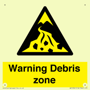 WV10361: Warning Debris zone