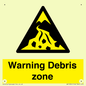 WV10361: Warning Debris zone