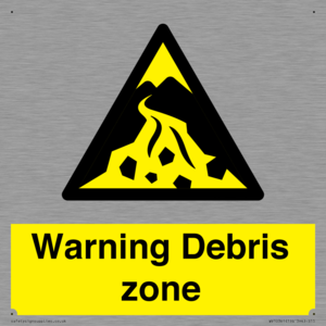 WV10361: Warning Debris zone
