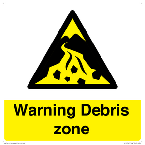 WV10361: Warning Debris zone
