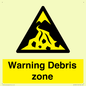 WV10361: Warning Debris zone