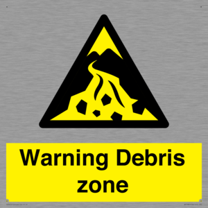 WV10361: Warning Debris zone
