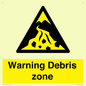 WV10361: Warning Debris zone