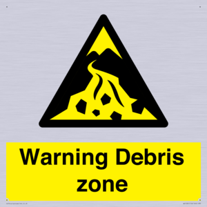 WV10361: Warning Debris zone