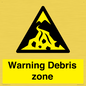 WV10361: Warning Debris zone