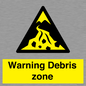 WV10361: Warning Debris zone
