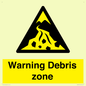 WV10361: Warning Debris zone