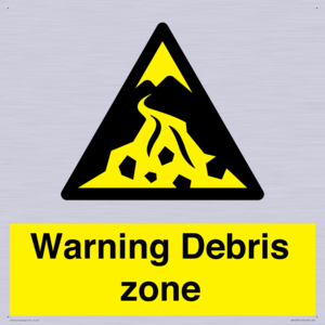 WV10361: Warning Debris zone