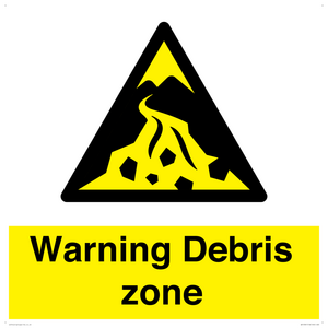 WV10361: Warning Debris zone