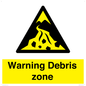 WV10361: Warning Debris zone