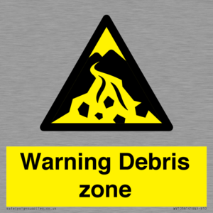WV10361: Warning Debris zone