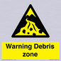 WV10361: Warning Debris zone