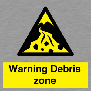 WV10361: Warning Debris zone