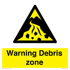 WV10361: Warning Debris zone