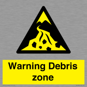 WV10361: Warning Debris zone