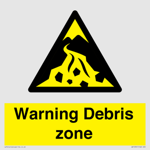 WV10361: Warning Debris zone