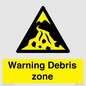 WV10361: Warning Debris zone