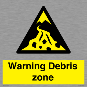 WV10361: Warning Debris zone