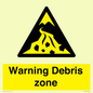 WV10361: Warning Debris zone