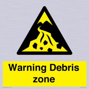 WV10361: Warning Debris zone