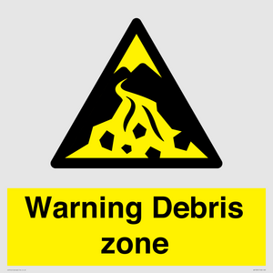 WV10361: Warning Debris zone