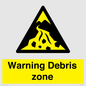 WV10361: Warning Debris zone