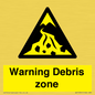 WV10361: Warning Debris zone