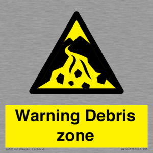 WV10361: Warning Debris zone