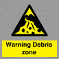 WV10361: Warning Debris zone