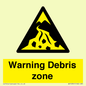 WV10361: Warning Debris zone