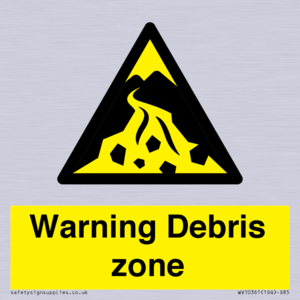WV10361: Warning Debris zone