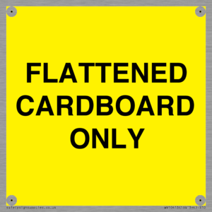 WV10413: FLATTENED CARDBOARD ONLY
