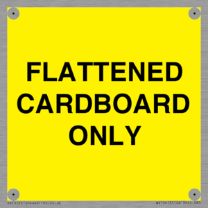 WV10413: FLATTENED CARDBOARD ONLY