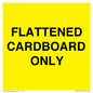 WV10413: FLATTENED CARDBOARD ONLY