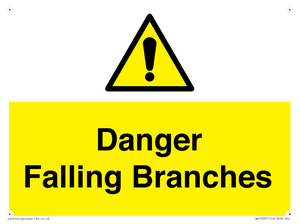 WV10531: Danger Falling Branches
