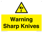 WV10559: Warning Sharp Knives