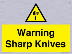 WV10559: Warning Sharp Knives